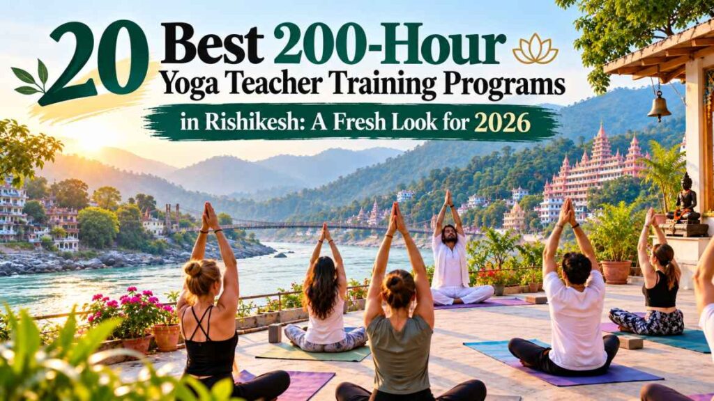 20 Best 200-Hour Yoga Teacher Training Programs in Rishikesh A Fresh Look for 2026